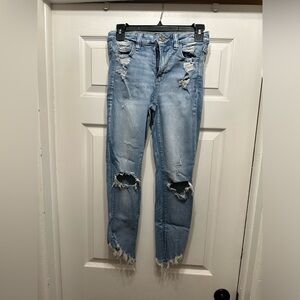 American Eagle High Rise Jegging Crop